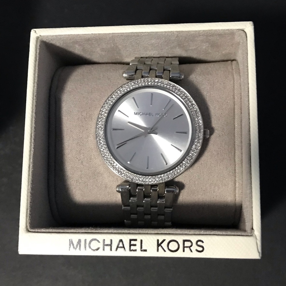 NEW Michael Kors (MK) Darci Silver Watch MK3190